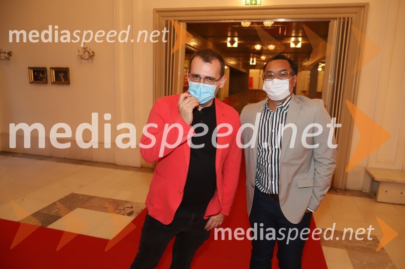  Alan Kavčič, predstavnik za odnose z javnostmi SNG Maribor;  Demetrius KingLittle Creation, premiera baleta v SNG Maribor