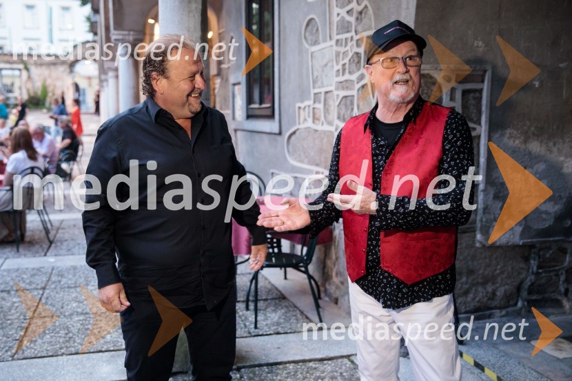  Darko  Brlek, direktor in umetniški vodja, Festival Ljubljana;  Tomaž Domicelj, glasbenikTomaž Domicelj, peta akustika na Ljubljana festivalu