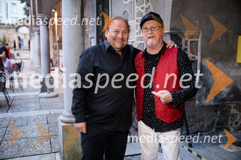  Darko  Brlek, direktor in umetniški vodja, Festival Ljubljana;  Tomaž Domicelj, glasbenikTomaž Domicelj, peta akustika na Ljubljana festivalu