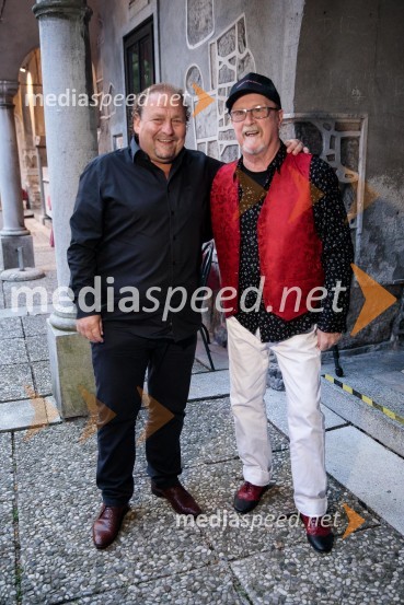  Darko  Brlek, direktor in umetniški vodja, Festival Ljubljana;  Tomaž Domicelj, glasbenikTomaž Domicelj, peta akustika na Ljubljana festivalu