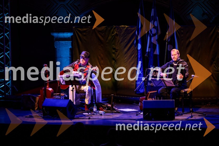  Tomaž Domicelj, glasbenik;  Jure Tori, glasbenikTomaž Domicelj, peta akustika na Ljubljana festivalu