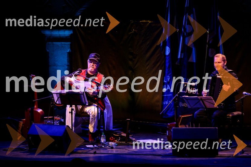  Tomaž Domicelj, glasbenik;  Jure Tori, glasbenikTomaž Domicelj, peta akustika na Ljubljana festivalu