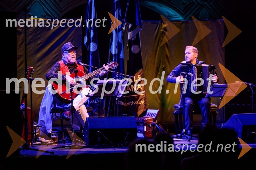  Tomaž Domicelj, glasbenik;  Jure Tori, glasbenikTomaž Domicelj, peta akustika na Ljubljana festivalu