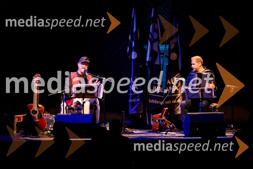  Tomaž Domicelj, glasbenik;  Jure Tori, glasbenikTomaž Domicelj, peta akustika na Ljubljana festivalu