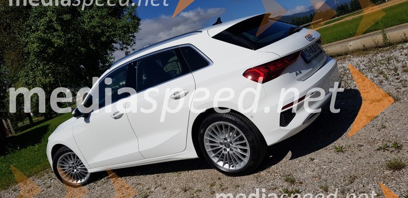 Audi A3 Sportback, slovenska predstavitev