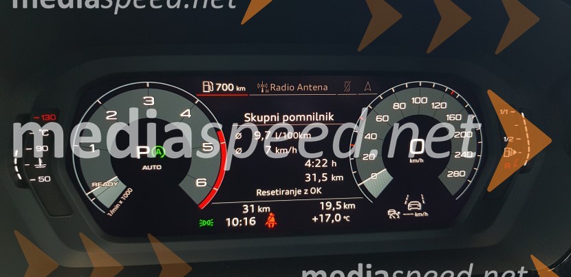 Audi A3 Sportback, slovenska predstavitev