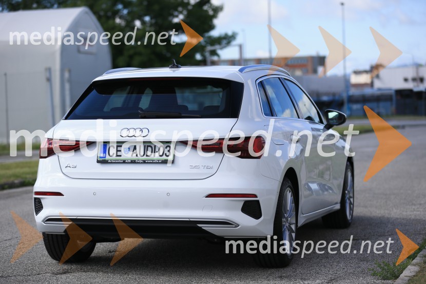 Audi A3 Sportback, slovenska predstavitev
