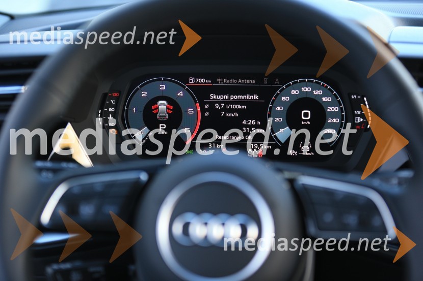 Audi A3 Sportback, slovenska predstavitev