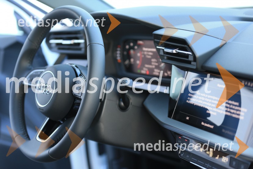 Audi A3 Sportback, slovenska predstavitev