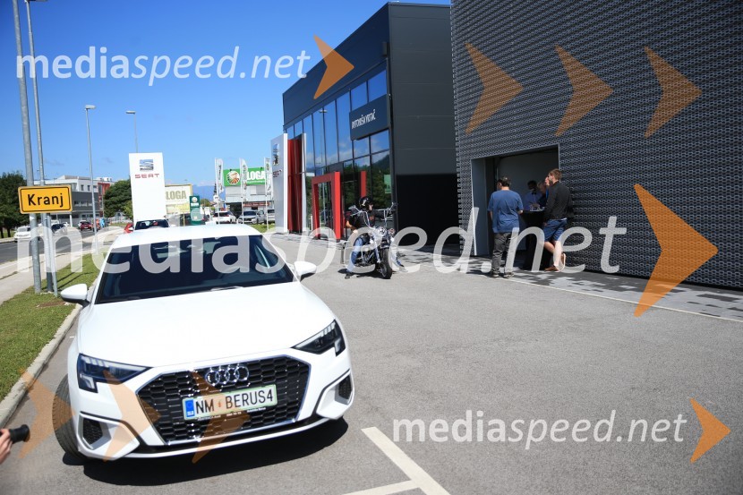 Audi A3 Sportback, slovenska predstavitev