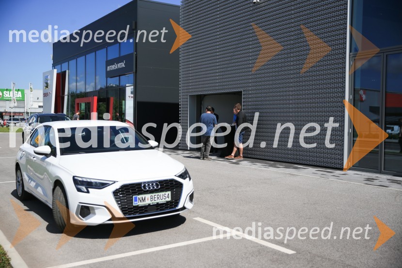 Audi A3 Sportback, slovenska predstavitev