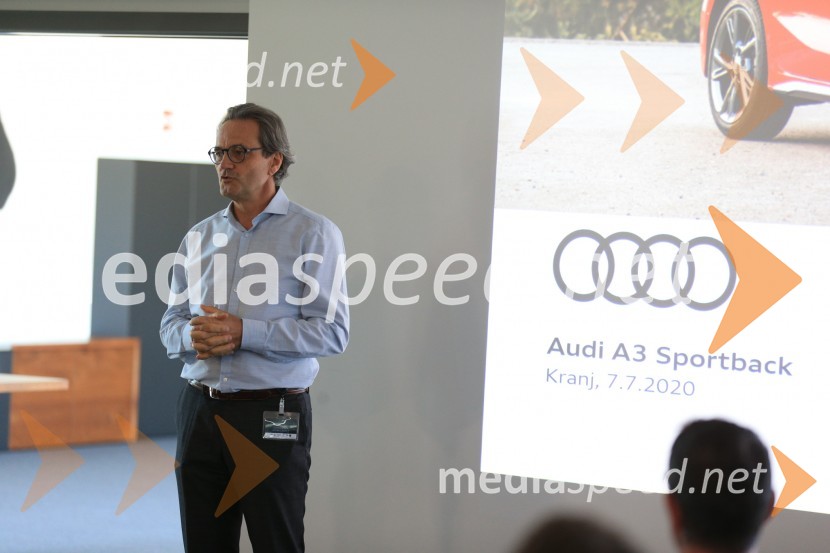 Audi A3 Sportback, slovenska predstavitev