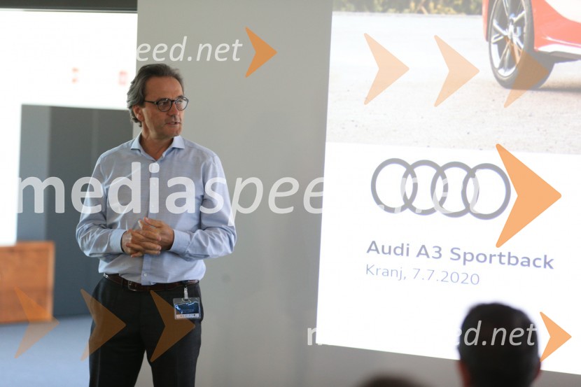 Audi A3 Sportback, slovenska predstavitev