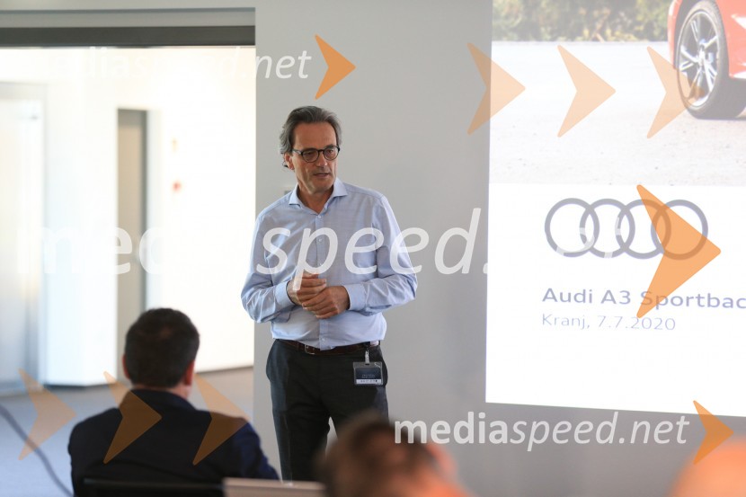 Audi A3 Sportback, slovenska predstavitev