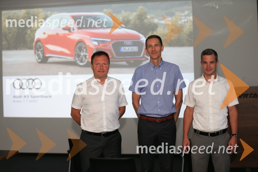 Audi A3 Sportback, slovenska predstavitev