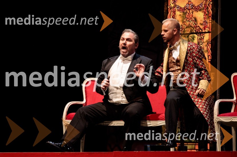  Bojan Hinteregger, operni pevec;  Martin Sušnik, operni solistNetopir, opereta v izvedbi SNG Maribor, 68. Ljubljana festival