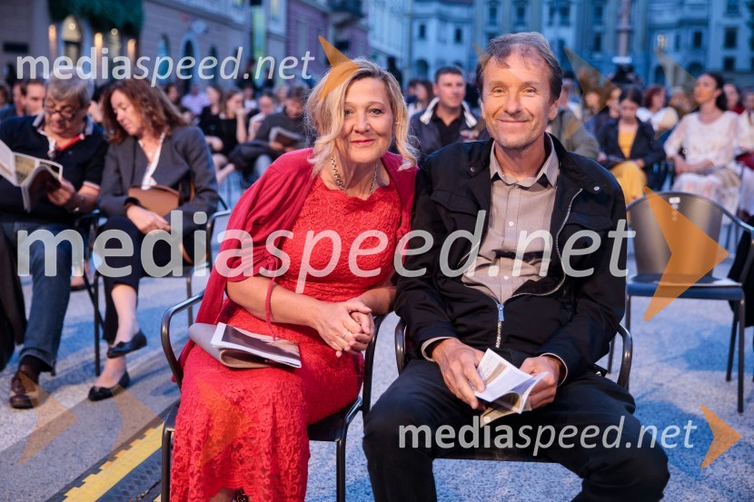  Ignacija  Fridl Jarc, državna sekretarka na Ministrstvu za kulturo RS;  ... Falling Angels, balet v izvedbi Opera Balet SNG Maribor, 68. Ljubljana festival