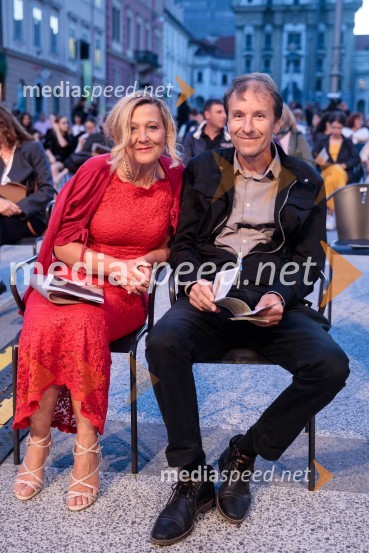  Ignacija  Fridl Jarc, državna sekretarka na Ministrstvu za kulturo RS;  ... Falling Angels, balet v izvedbi Opera Balet SNG Maribor, 68. Ljubljana festival