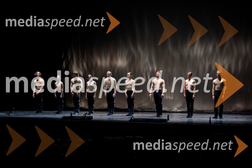  Jan Trninič, baletni plesalec;  Ema Perić, baletna plesalka;  Ionut Dinita, baletni plesalec;  Catarina de Meneses, baletna plesalka;  Filip Jurič, baletni plesalec;  Asami Nakashima, baletna solistka;  ... ;  Tijuana Križman Hudernik, baletna solistka;  Matteo Magalotti, baletni plesalecFalling Angels, balet v izvedbi Opera Balet SNG Maribor, 68. Ljubljana festival