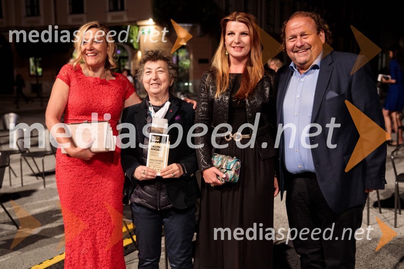  Ignacija  Fridl Jarc, državna sekretarka na Ministrstvu za kulturo RS;  Dragica Petrovič, režiserka in producentka;  Janja Lamberger;  Darko Brlek, direktor in umetniški vodja, Festival LjubljanaFalling Angels, balet v izvedbi Opera Balet SNG Maribor, 68. Ljubljana festival