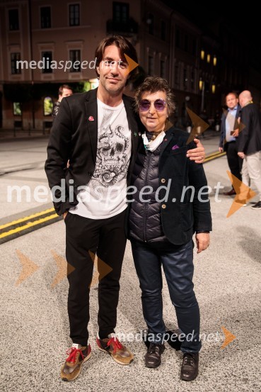  Edward Clug, umetniški direktor, Balet SNG Maribor;  Dragica Petrovič, režiserka in producentkaFalling Angels, balet v izvedbi Opera Balet SNG Maribor, 68. Ljubljana festival