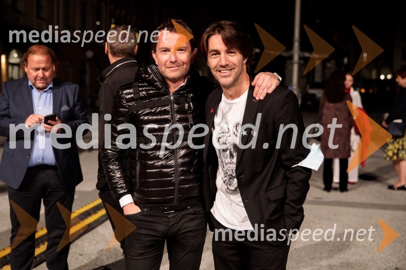  Darko Brlek, direktor in umetniški vodja, Festival Ljubljana;  Tomaž Orešič, podpredsednik skupine Resalta;  Edward Clug, umetniški direktor, Balet SNG MariborFalling Angels, balet v izvedbi Opera Balet SNG Maribor, 68. Ljubljana festival