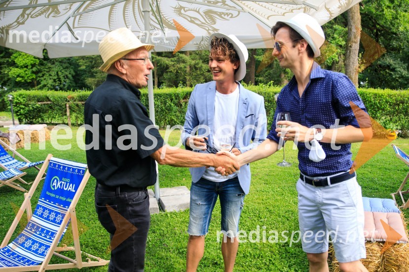 dr. Peter Kamien;  Luka Markus Štajer, pevec, igralecZvezde pod klobuki 2020