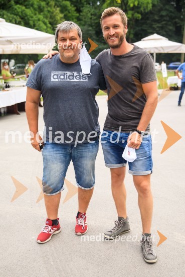  Goran Obrez, športni komentator;  Denis Avdić, voditeljZvezde pod klobuki 2020