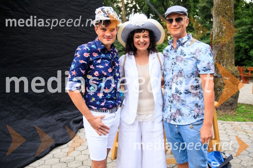  Gašper Oblak;  Lara Jankovič, igralka;  Uroš Smolej, igralecZvezde pod klobuki 2020