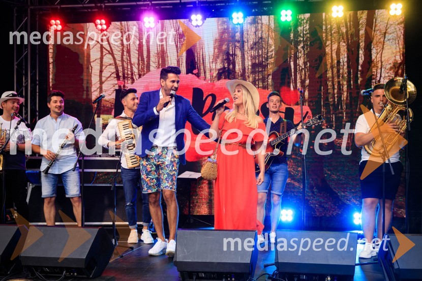  ... ;  ... ;  ... ;  Domen Kumer, pevec;  Špela Grošelj, pevka;  ... ;  ... Zvezde pod klobuki 2020