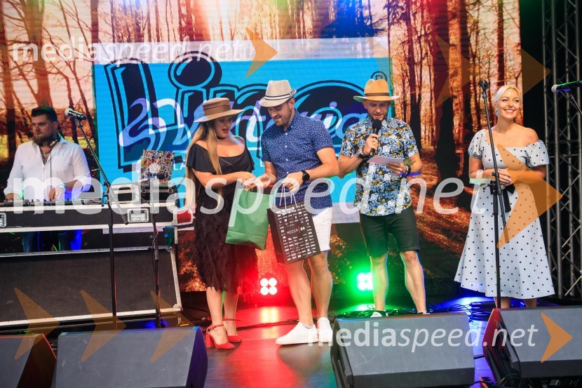  ... ;  ... ;  Žiga Lakner, pevec;  Klemen Bunderla, radijski voditelj, radio Aktual;  Tjaša  Platovšek, novinarka Planet TVZvezde pod klobuki 2020