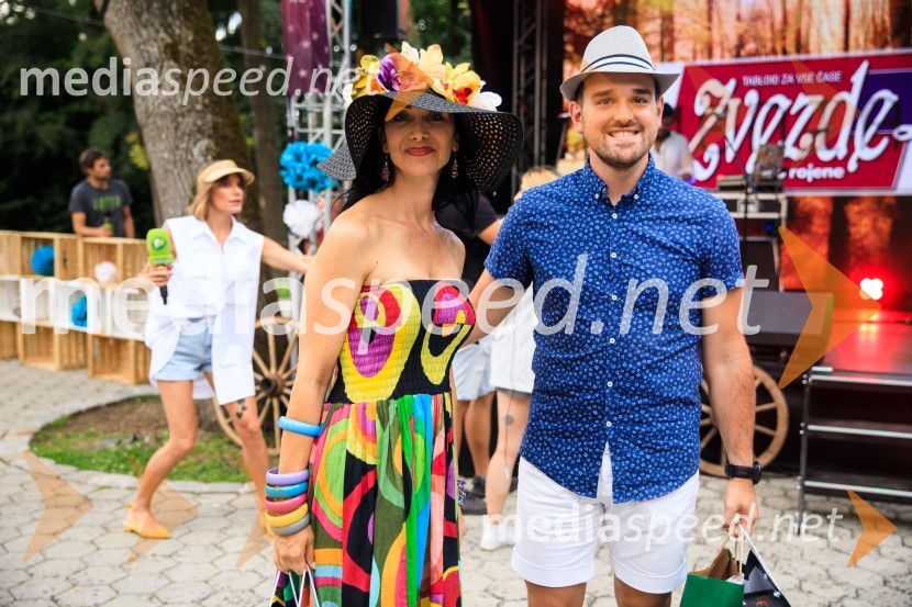  Jerca Legan Cvikl, predsednica fundacije Ženske brez meja in soorganizatorka WEF Slovenia 2020;  Žiga Lakner, pevecZvezde pod klobuki 2020