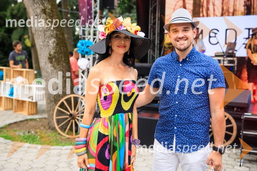  Jerca Legan Cvikl, predsednica fundacije Ženske brez meja in soorganizatorka WEF Slovenia 2020;  Žiga Lakner, pevecZvezde pod klobuki 2020