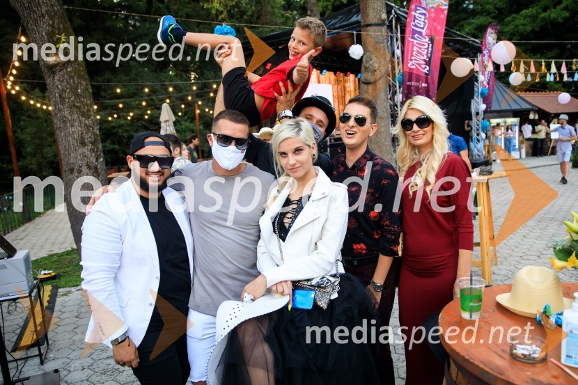  Tilen Lotrič, pevec;  Uroš Apostolovič, mariborski dobrodelnež;  Kaja Godeša, voditeljica, Radio 1;  Damjan Murko, pevec;  Maja MurkoZvezde pod klobuki 2020