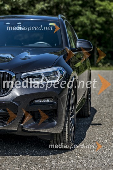 BMW X3 xDrive30e, mediaspeed test