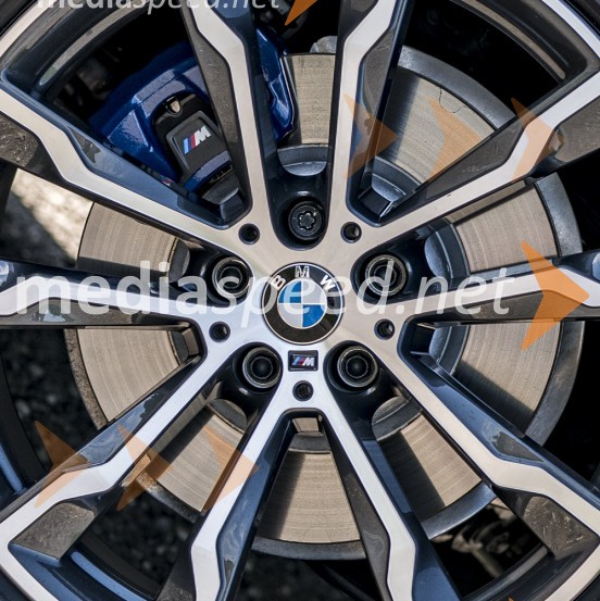 BMW X3 xDrive30e, mediaspeed test