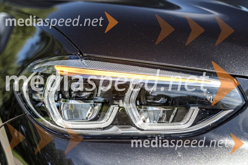 BMW X3 xDrive30e, mediaspeed test