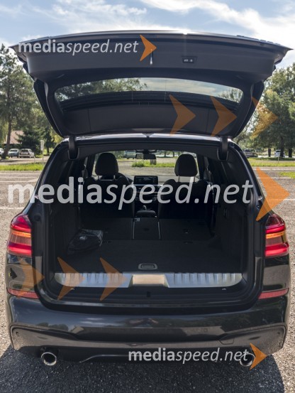 BMW X3 xDrive30e, mediaspeed test