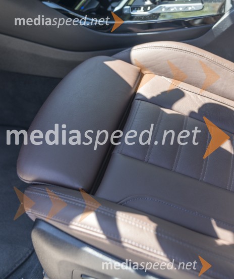 BMW X3 xDrive30e, mediaspeed test