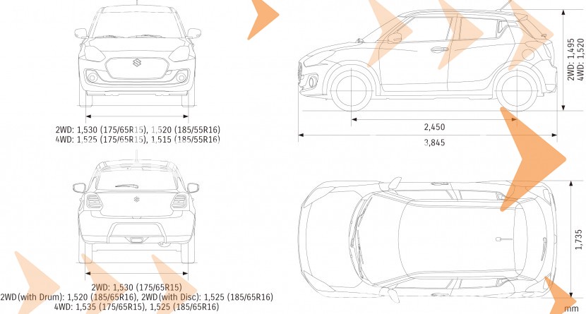Prenovljeni Suzuki Swift