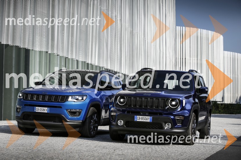 Priključna hibrida Jeep Renegade 4xe in Jeep Compas 4ex