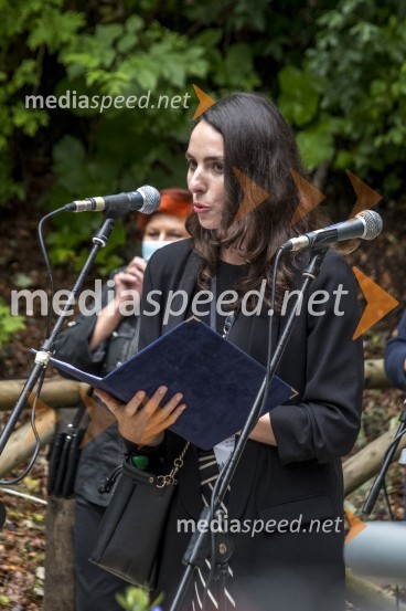  Vesna Kuzmić, igralkaSpominska slovesnost Ruska kapelica 2020