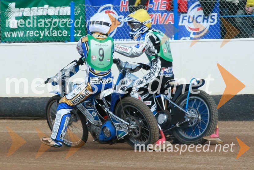 Jurica Pavlic, Hrvaška in Chris Holder, AvstralijaSPEEDWAY, SP mladincev 2008 - finale