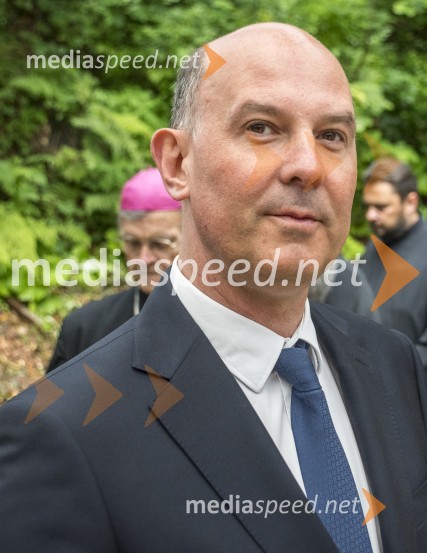  Timur Ejvazov, Ruski veleposlanik v SlovenijiSpominska slovesnost Ruska kapelica 2020