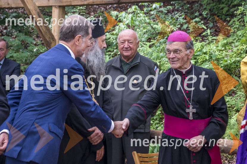  Lojze Peterle, slovenski politik;  ... Spominska slovesnost Ruska kapelica 2020