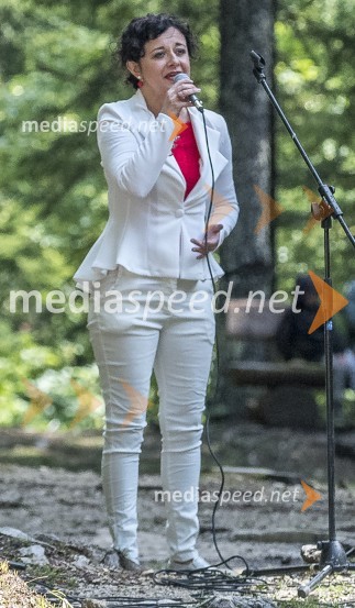  Lara Jankovič, igralkaSpominska slovesnost Ruska kapelica 2020