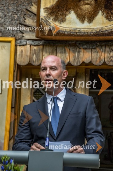  Timur Ejvazov, Ruski veleposlanik v SlovenijiSpominska slovesnost Ruska kapelica 2020