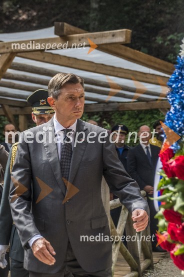  Borut Pahor, predsednik Republike SlovenijeSpominska slovesnost Ruska kapelica 2020