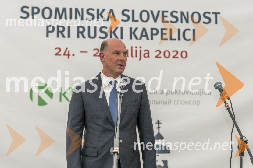  Timur Ejvazov, Ruski veleposlanik v SlovenijiSpominska slovesnost Ruska kapelica 2020
