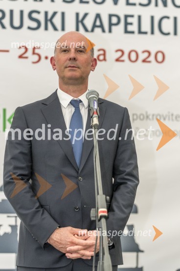  Timur Ejvazov, Ruski veleposlanik v SlovenijiSpominska slovesnost Ruska kapelica 2020